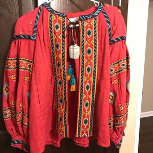 Adorable World Market blouse/jacket S/M